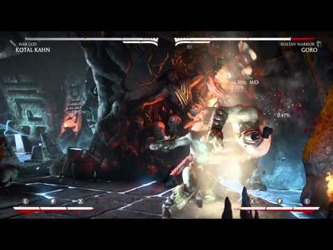 MKX Kotal Kahn (War God) 1 bar 62%