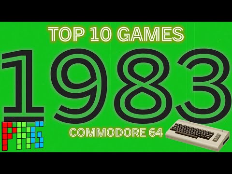BEST Commodore 64 Games Of 1983 | TOP 5 C64 Games From The '80s