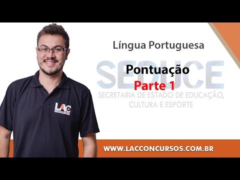 Curso Online - SEDUCE GO 2018 - Pontuação - Parte 1