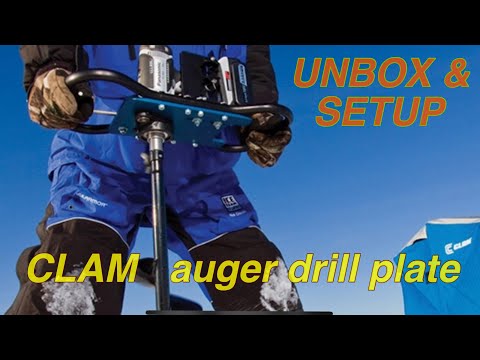 CLAM Auger Drill Plate- What's Included? and how it works
