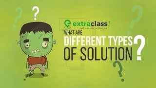 Types of Solution | Chemistry | IIT JEE - NEET | Extraclass.com