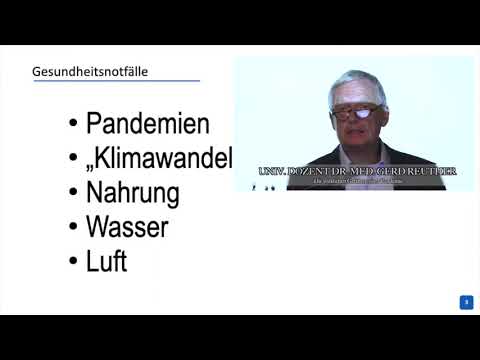 Dr. med. Gerd REUTHER, Vortrag: „Rette sich, wer kann! Die wirklichen Gefahren einer Pandemie“