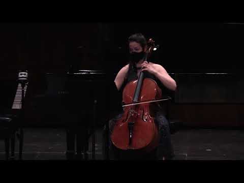 Rebecca Gilmore Cello, Full CNU recital, ENJOY! Sammartini, Hailstork, Beach and Bruch. ( ; CELLO
