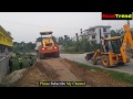 JCB BACKHOE WORKING MUD ROLLER RAMP VIDEO Complete Jcv Video
