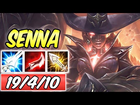 HIGH NOON SENNA MID MANAMUNE LETHALITY CRIT 111 Souls | Best Build & Runes | League of Legends | S10