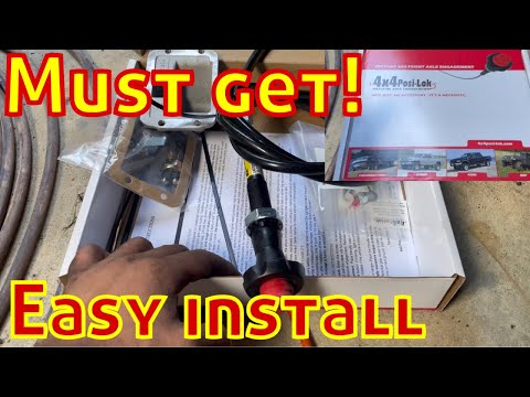 How to install bypass 4x4 actuator (posi lock) on 2g Dodge Ram
