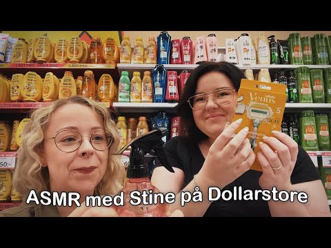 ASMR med Stine på DOLLARSTORE 💸🏦