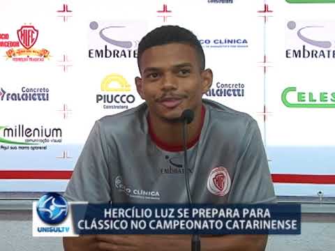 Hercílio Luz se prepara para clássico no Campeonato Catarinense