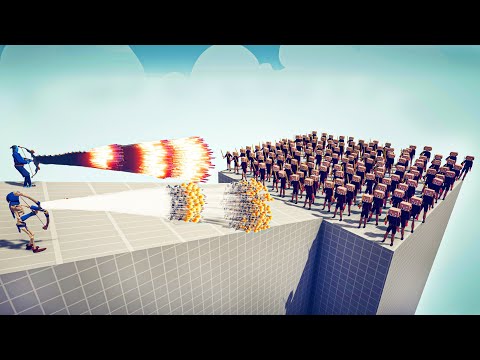 GODS DUO vs 100x PIGLIN MINECRAFT  - 🏹 Totally Accurate Battle Simulator TABS