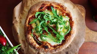 No Fuss Homemade Pizza | No Knead Pizza Dough | Simple & Quick Recipe