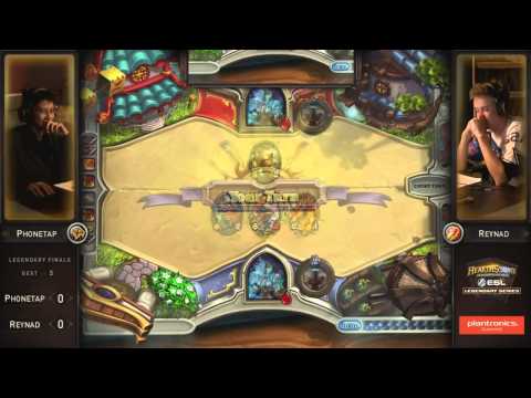 Phonetap vs Reynad  - Grand Final -  ESL Hearthstone Legendary Series Season 2 Finals
