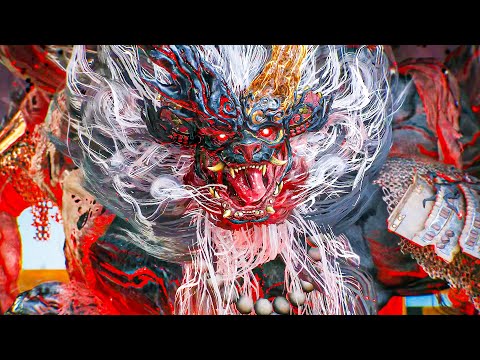 Nioh 3 - Takeda Shingen Boss Fight (Chapter 1 Final Boss & Ending)