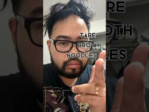 3 components that rule over anything when it comes to ramen.