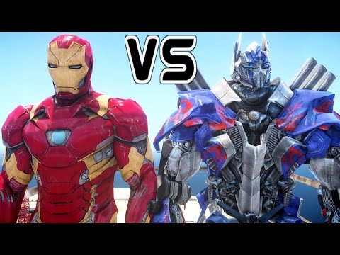 IRON MAN vs OPTIMUS PRIME - Epic Battle