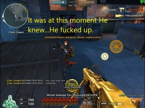 Crossfire West: Multikills with MG3-Ultimate Gold Gameplay - Champion Dang