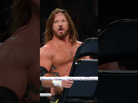 AJ Styles came ready for Dominik's games... 😂