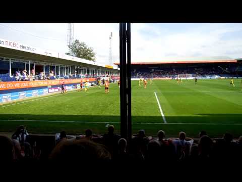 Luton Town vs Royal Antwerp FC 26 July 2014 - Antwerp fans