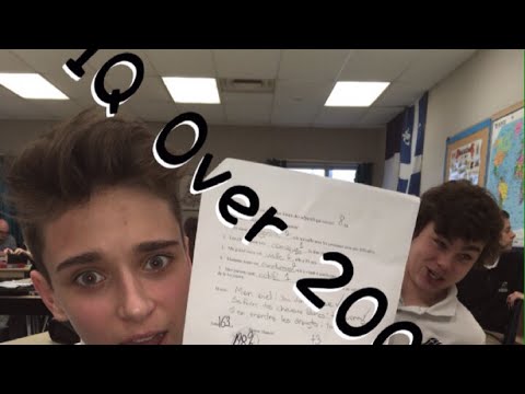 WEIRD KID WITH IQ OVER 200😱