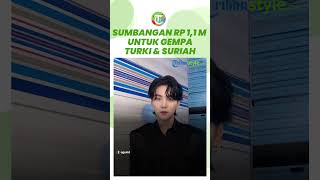 Berulang Tahun Hari Ini, Suga BTS Donasikan Rp 1,1 Miliar untuk Korban Gempa Turki dan Suriah