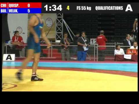 WM 2011 Quali Quispe gegen Velikov