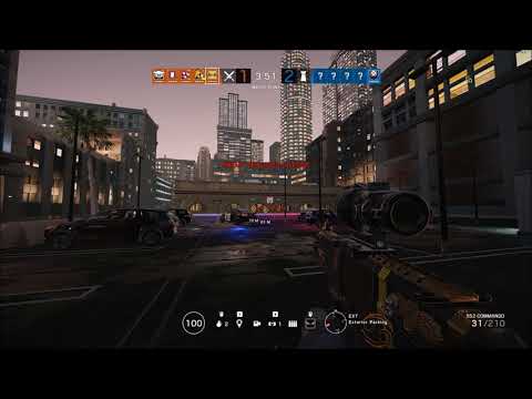 Counter to skylight spawnpeek (Bank, Rainbow Six Siege)