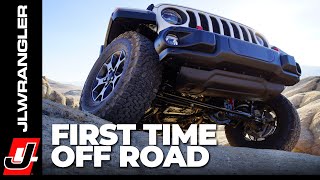 JL JOURNAL : Jeep JL Wrangler Rubicon Off Road for the FIRST TIME