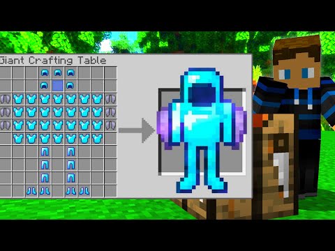 Alle Crafts Er GIGANTISKE I Minecraft!