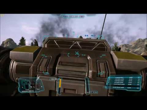 Mech Warrior Online Warhawk-C Gauss 2xLPL 3xML