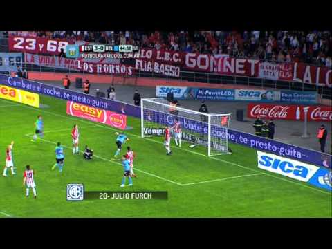 Gol Furch. Estudiantes 3 - Belgrano 1. Fecha 6. Primera División 2014. FPT