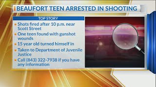 Beaufort teen shot and transported to MUSC