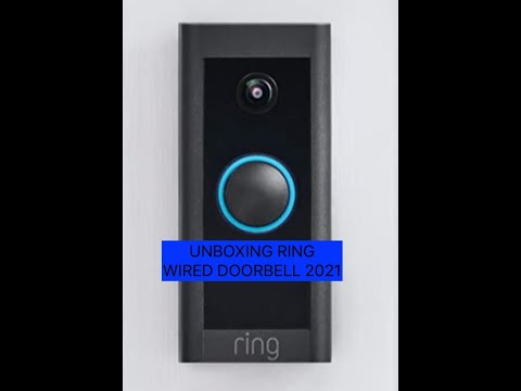 Ring Video Doorbell Wired 2021 | Quick unboxing!!!
