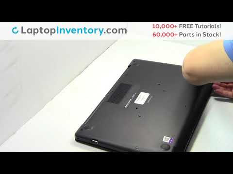 How to Replace Dell Latitude Inspiron 3590 Laptop Motherboard and Fan, Dismantle 5665 7559 P75F P72F