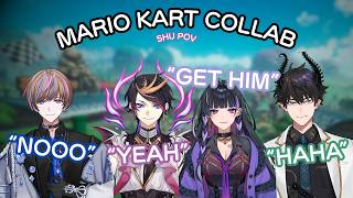 Shu's Mario Kart Experience w/ Ren, Meloco, & Seible (Shu POV) [NIJISANJI EN]