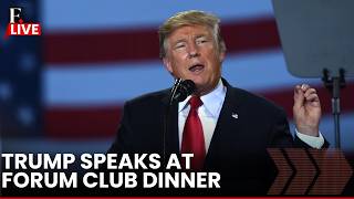 LIVE: US President Donald Trump Delivers Keynote at Forum Club Dinner in Palm Beach