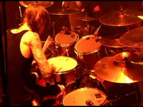 ALL SHALL PERISH - Adam Pierce Drumcam during Divine Illusion (OFFICIAL)