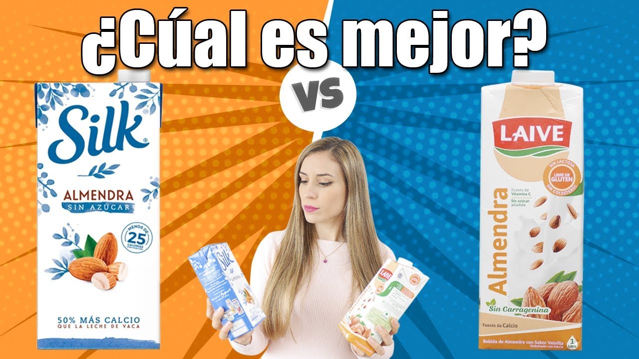 LECHE DE ALMENDRAS: LAIVE VS SILK ¿CUÁL COMPRAR - Lorena Romero Nutricionista
