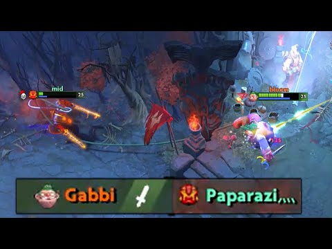How to kill your own team? - Gabbi Pudge Bullies Paparazi in 10K Ranked