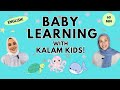 English Baby Learning With Kalam Kids First Words Songs Nursery Rhymes For Babies Toddler Videos