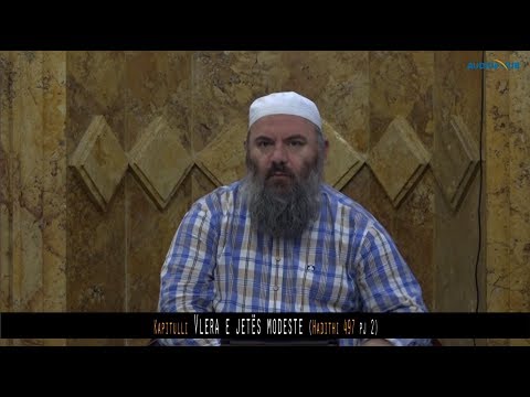 535  Pas Namazit të Sabahut   Vlera e jetës modeste   Hadithi 497 pj 2