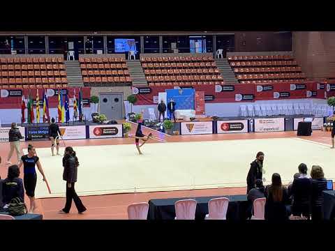 Daria Trubnikova Hoop Podium training VI Trofeu Internacional de Barcelona