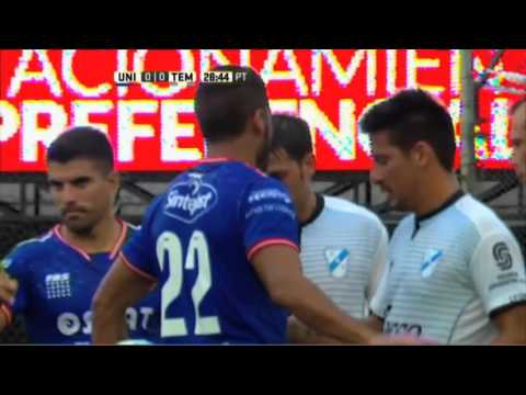 Crivelli achicó el arco. Unión 0 Temperley 0. Fecha 2. Primera División 2016