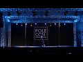2018 PoleCon Black Girls Pole Alicia Kinky Sweat Archer