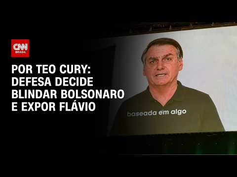 Análise: Com vídeo de IA em convenção, defesa decide blindar Bolsonaro e expor Flávio | CNN NOVO DIA