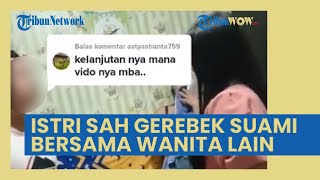 Viral Istri Sah Gerebek Suami Bersama Wanita Lain, sang Selingkuhan Nyengir saat Bahas Nafkah Anak