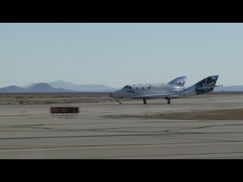 Virgin Galactic says its rocket plane has reached space for a second time in a test flight over California. The spacecraft carried two pilots, and a third crew member to evaluate the cabin from a passenger perspective. (Feb. 22)