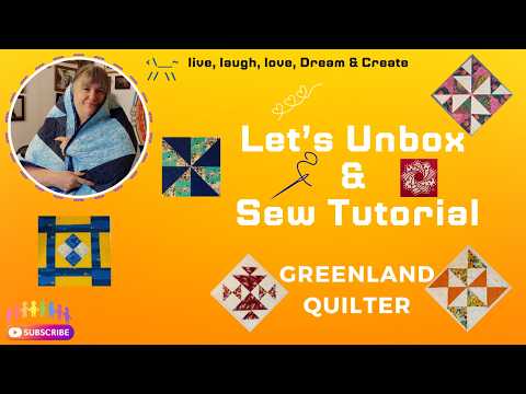 EP 05 - Let's Sew A Block!  Unboxing & Tutorial  @CottonCutsClub   #tutorial  #unboxing  #sewing