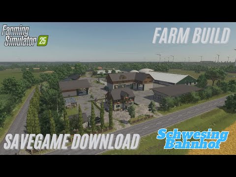 | Savegame Download | Schwesing Bahnhof | FS25 |