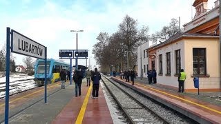 preview picture of video 'Lubartów: Reaktywacja pociągów pasażerskich i rzut okiem na nowy SA134-026 [Lublin]'