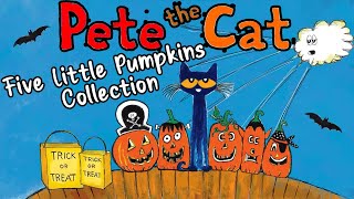 Pete The Cat Five Little Pumpkins Collection | Singing Stories | 1H Halloween Songs! gameplay video by huntda, 73:37 duration