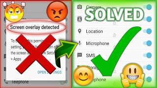 SOLVED IN 2 MIN-Screen Overlay Detected (100% WORKING)